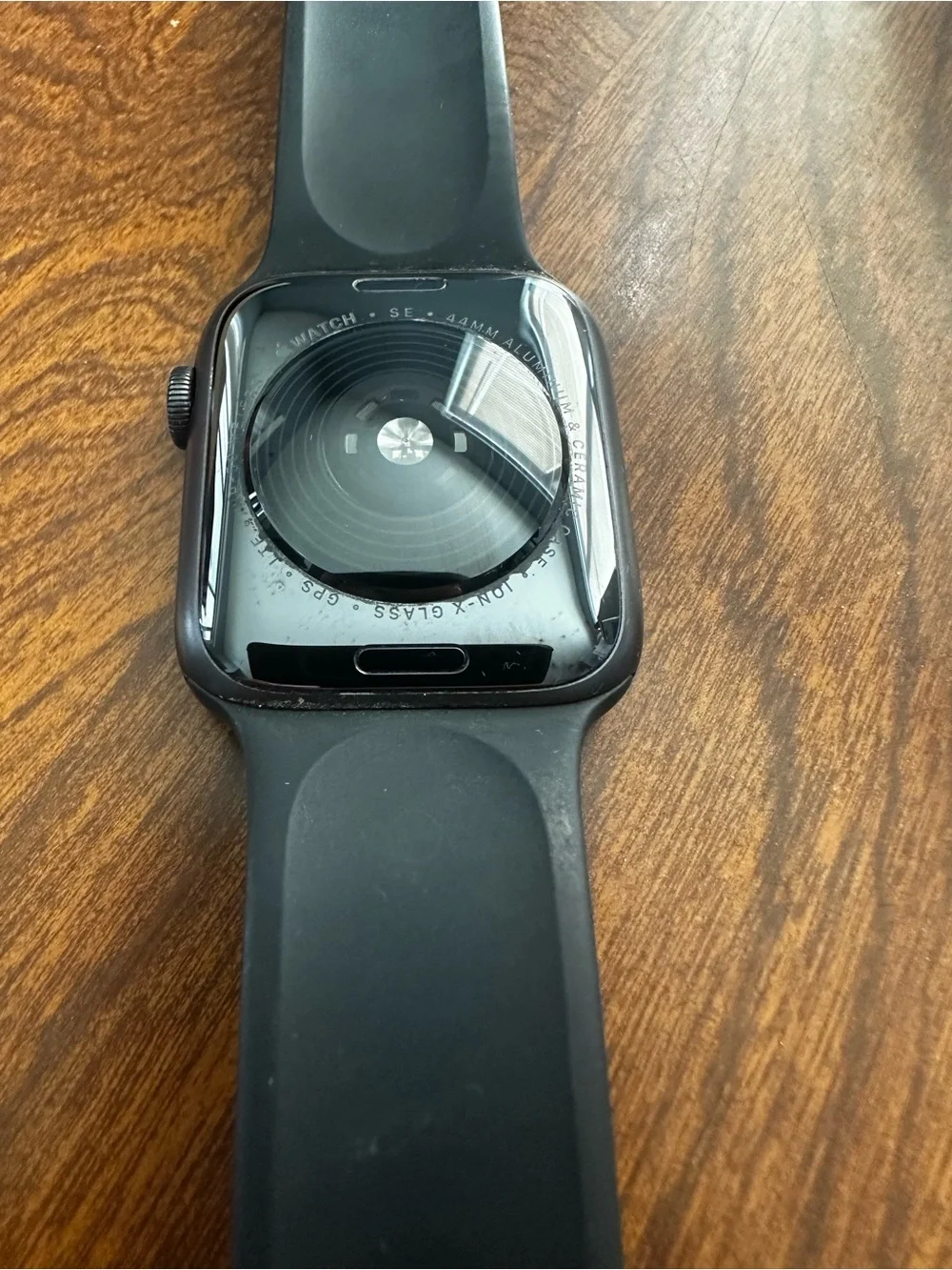 Apple Watch in Black with Black Sport Band